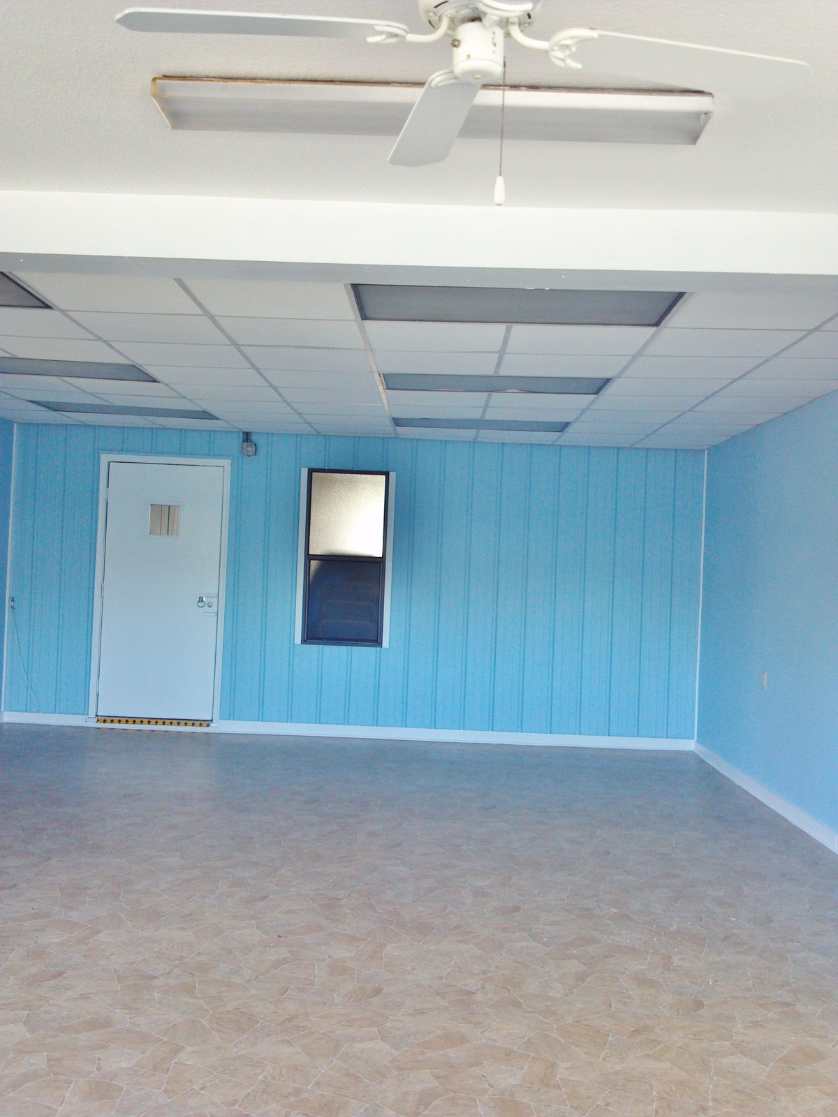 Westside Jacksonville church interior after drywall and paint